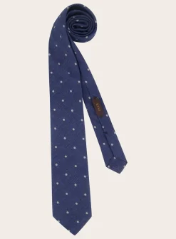 Stropdassen Met Print Van Zijde