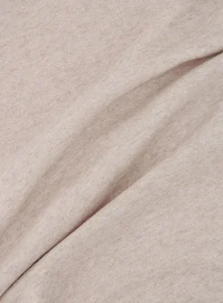 T-Shirt Van Katoen En Cashmere