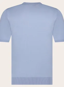 T-Shirt Van Katoen En Cashmere