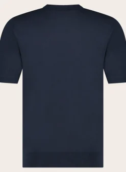 T-Shirt Van Katoen En Cashmere
