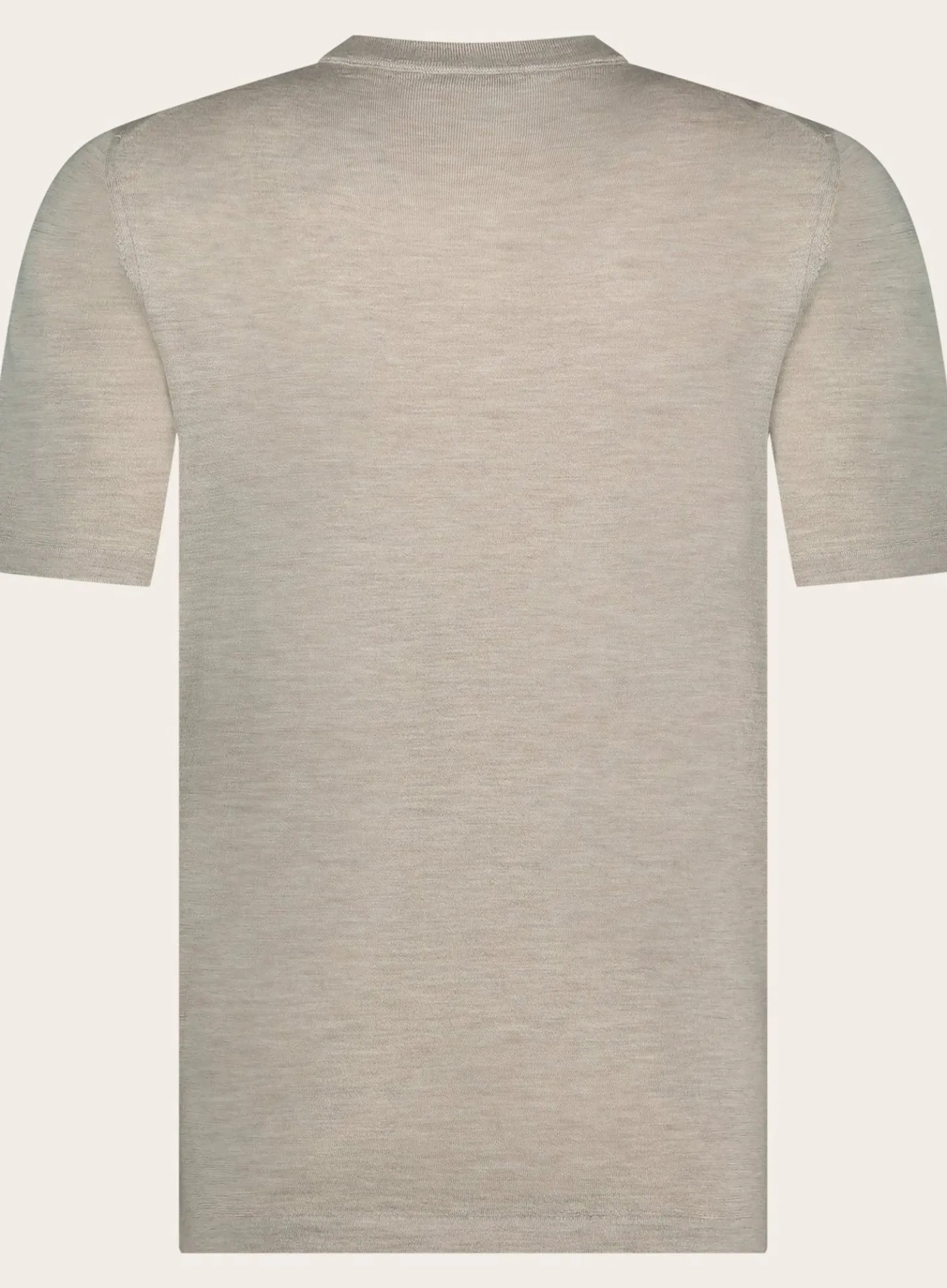 T-Shirt Van Katoen En Cashmere