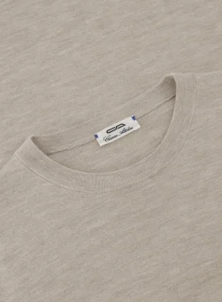 T-Shirt Van Katoen En Cashmere