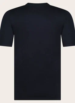 T-Shirt Van Katoen En Cashmere