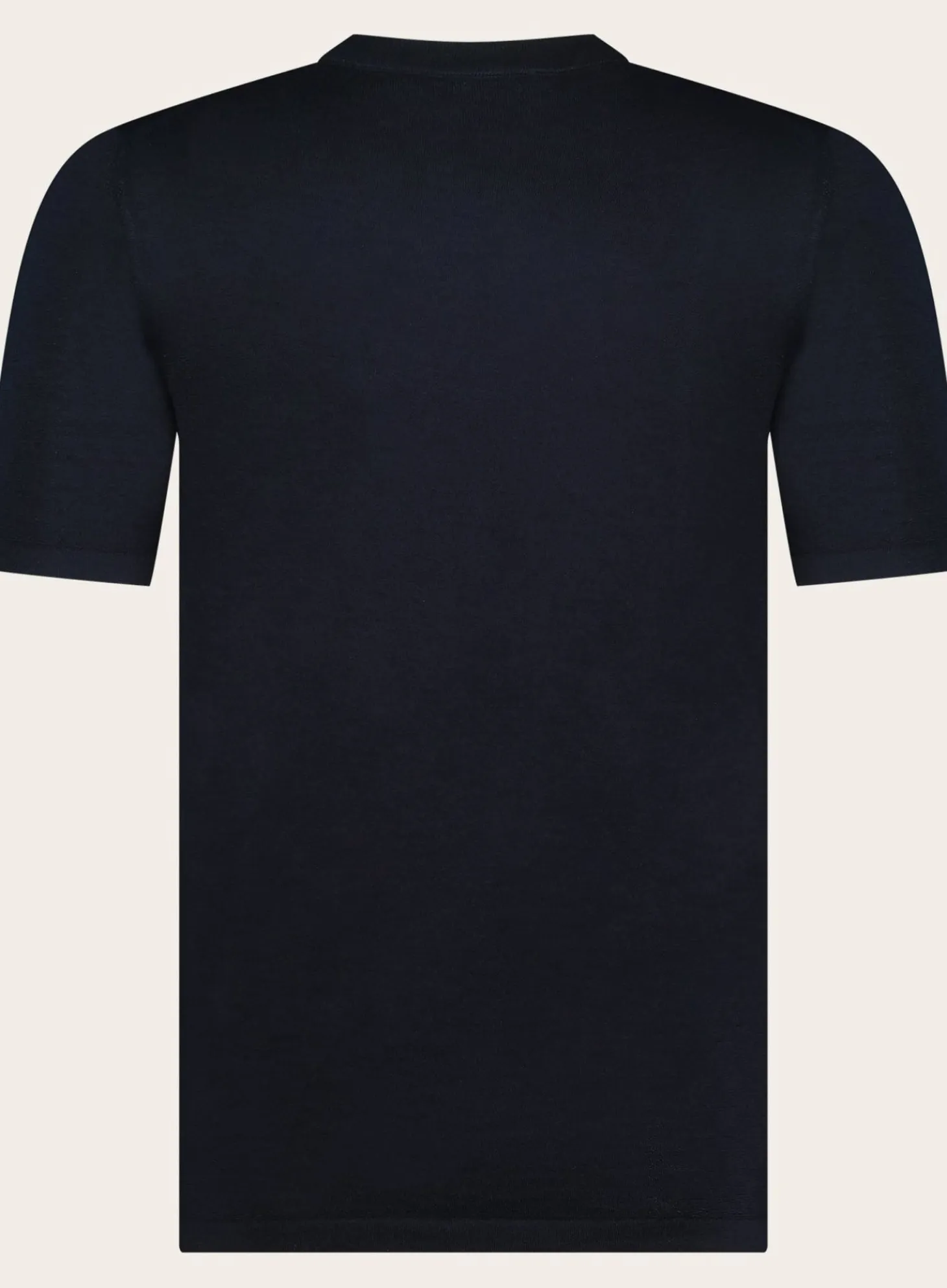 T-Shirt Van Katoen En Cashmere