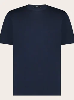 T-Shirt Van Katoen En Elastaan