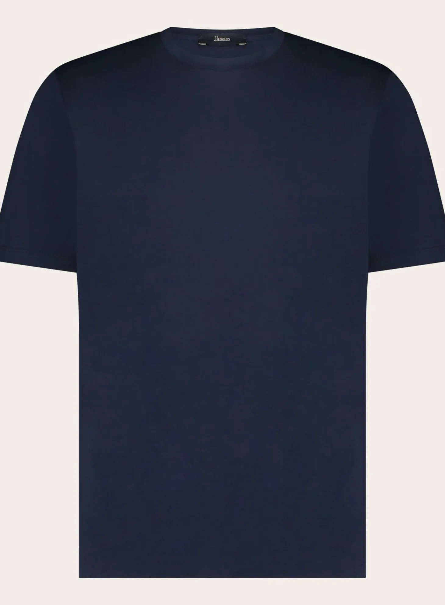T-Shirt Van Katoen En Elastaan