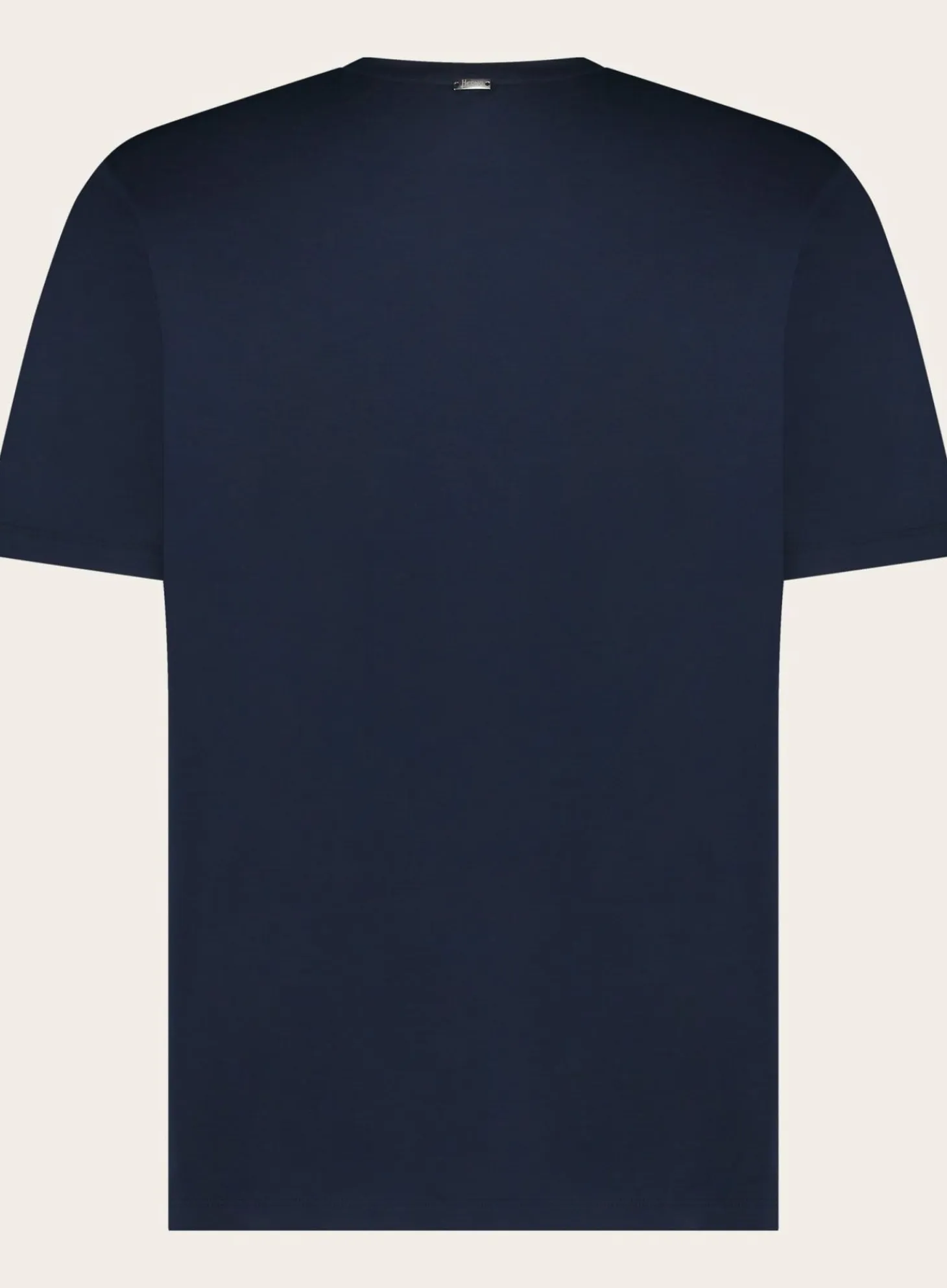 T-Shirt Van Katoen En Elastaan