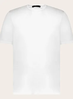 T-Shirt Van Katoen En Elastaan