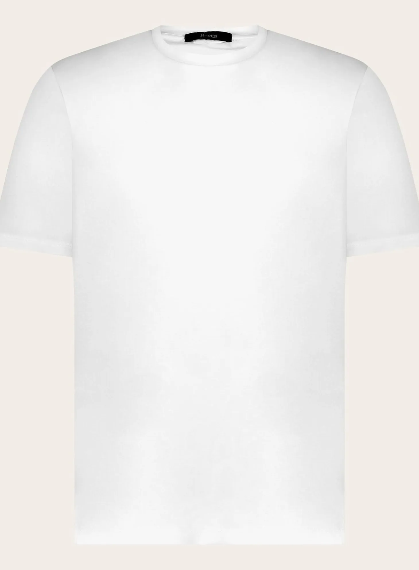 T-Shirt Van Katoen En Elastaan