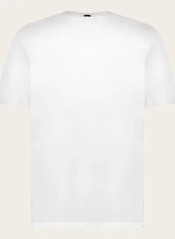 T-Shirt Van Katoen En Elastaan