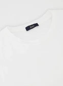 T-Shirt Van Katoen En Elastaan