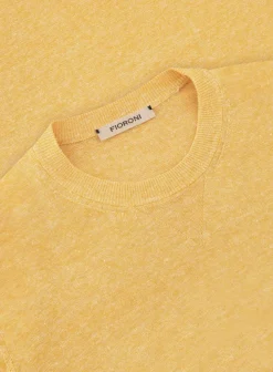 T-Shirt Van Linnen En Katoen