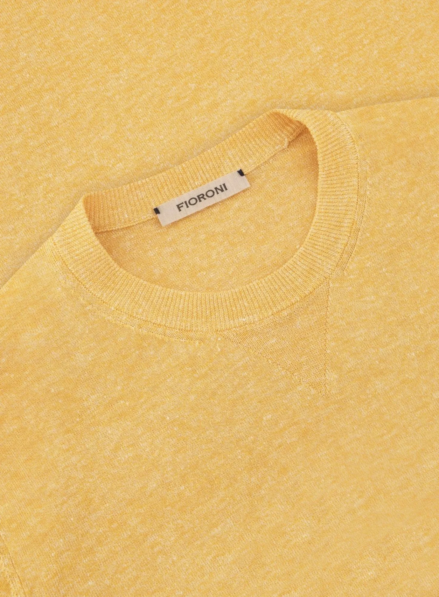 T-Shirt Van Linnen En Katoen