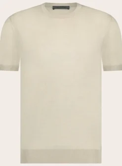 T-Shirt Van Zijde En Katoen