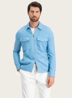 Urus Overshirt Van Zijde En Wol
