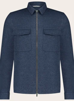 Urus Overshirt Van Zijde En Wol