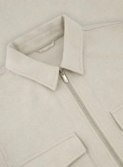 Urus Overshirt Van Zijde En Wol