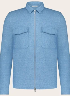 Urus Overshirt Van Zijde En Wol