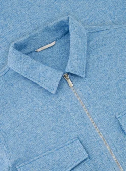 Urus Overshirt Van Zijde En Wol