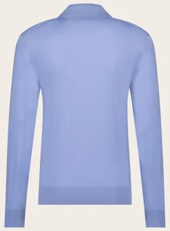 Virgin Wolle Lange Mouwen Polo