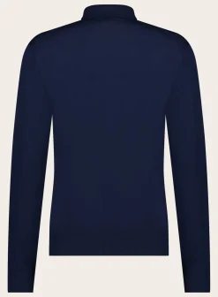 Virgin Wolle Lange Mouwen Polo