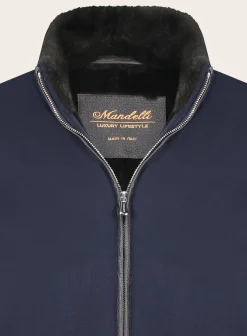Wollen-Cashmere Bomberjack