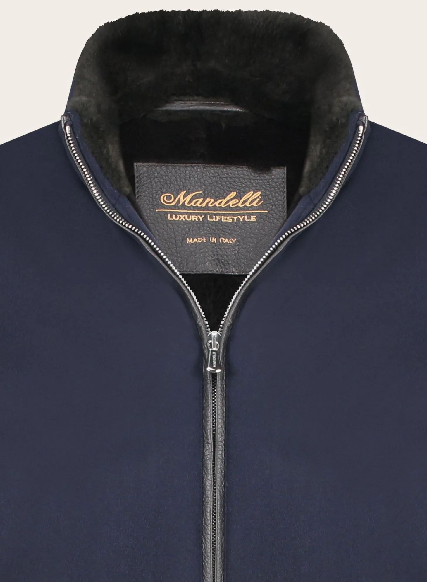 Wollen-Cashmere Bomberjack