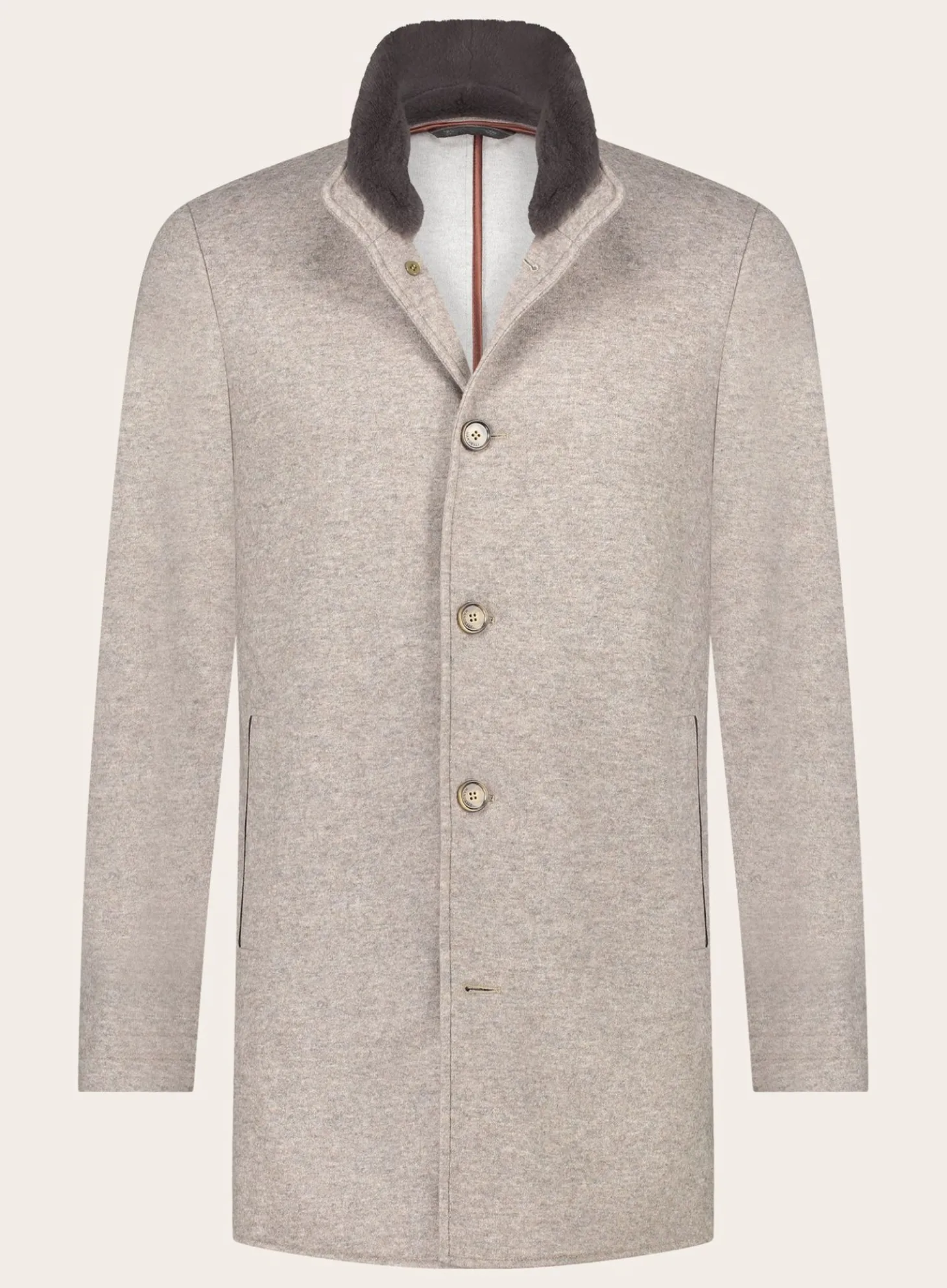 Wollen-Cashmere Mantel